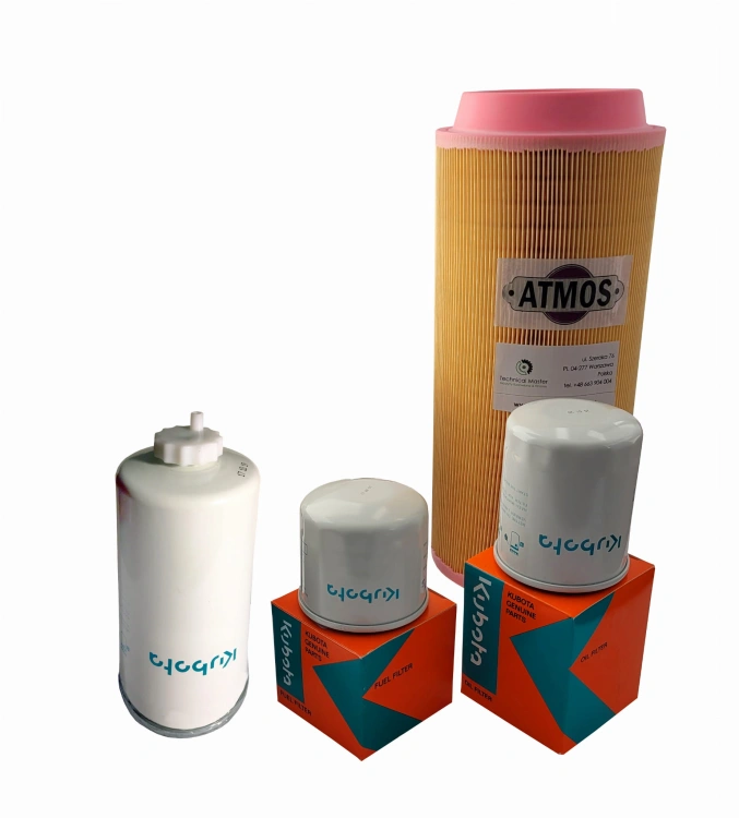 Filtry - komplet serwisowy sprężarki co 250h - Kompresor ATMOS PDK 33.jpg