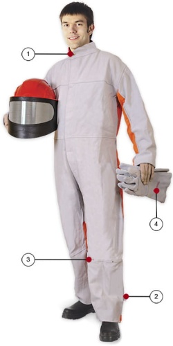 Kombinezon do standardowych prac czyszczenia strumieniowego S, M, L, XL, XXL contracor.jpg
