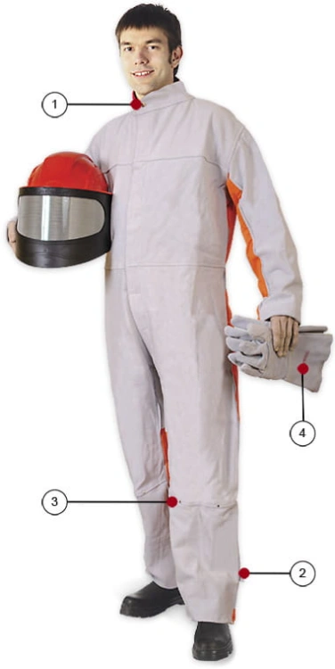 Kombinezon do standardowych prac czyszczenia strumieniowego S, M, L, XL, XXL contracor.jpg