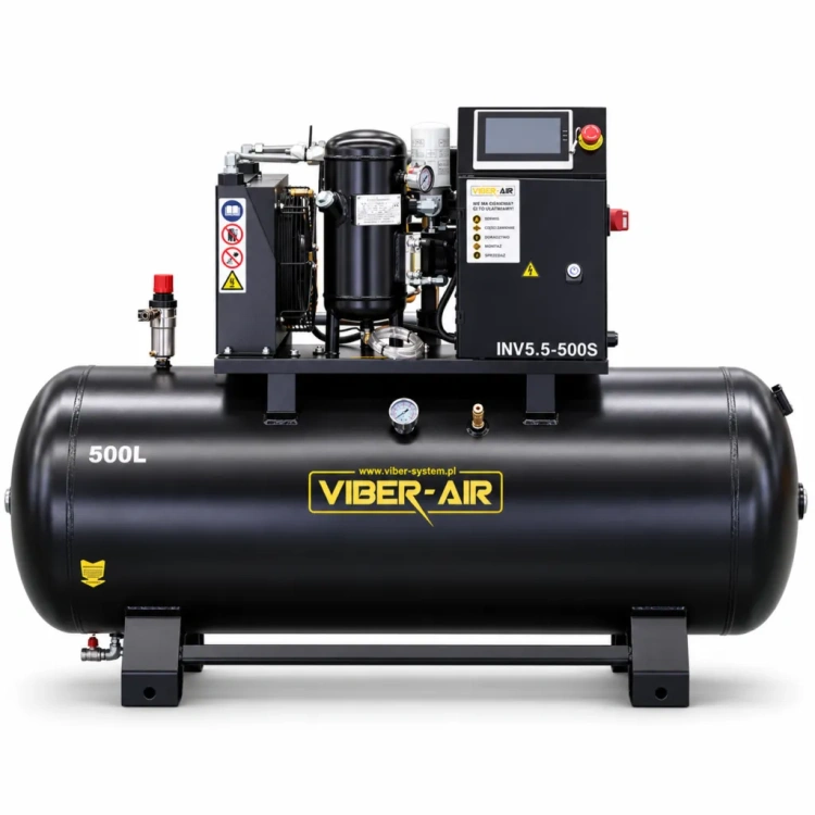 4. Viber-Air INV5.5-500S Kompresor Śrubowy z falownikiem 5,5 kW 500L 400V.webp